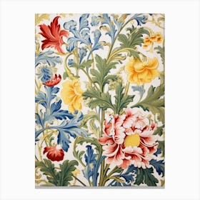 William Morris Floral Canvas Print