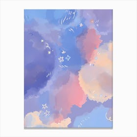 Clouds Wallpaper Canvas Print