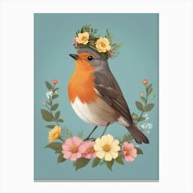 Robin 5 Canvas Print