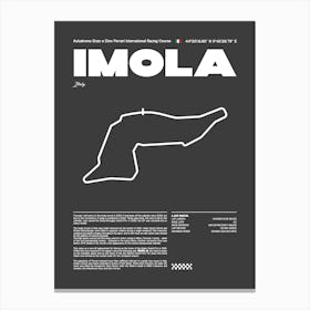 F1 Race Track Imola Formula 1 Racing Track F1 Merch Formula One F1 Poster Formula 1 Poster F1 Canvas Print
