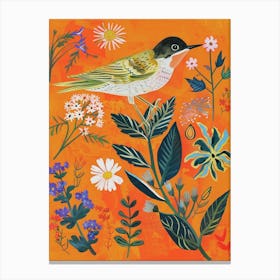 Spring Birds Chimney Swift 3 Canvas Print