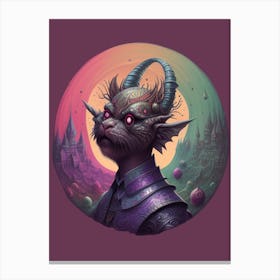 Troll ai art Canvas Print