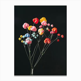 Bright Inflatable Flowers Gypsophila 1 Canvas Print