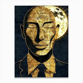 Man In A Suit 6 Canvas Print