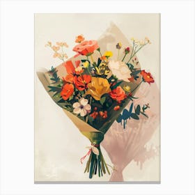 Bouquet Of Flowers 7 Canvas Print