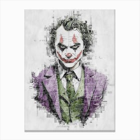 Joker 4 Canvas Print