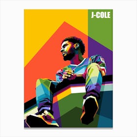 J Cole Wpap 1 Canvas Print