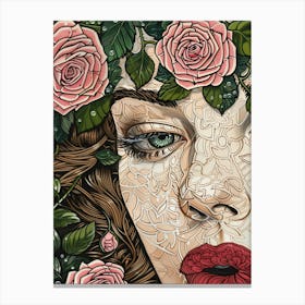 Roses 1 Canvas Print