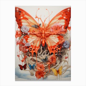 'Flying Butterflies' Canvas Print