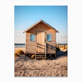 Beach Hut 3 Canvas Print