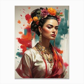 Frida Kahlo 7 Canvas Print