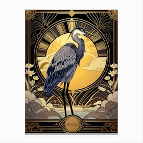 Heron Canvas Print