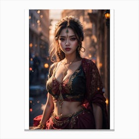 Asian Beauty Canvas Print