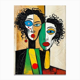 Two Women 1 Canvas Print