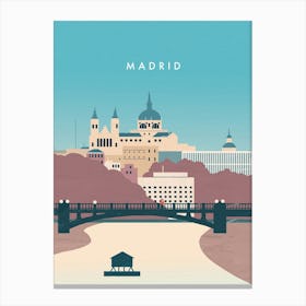 Madrid Canvas Print