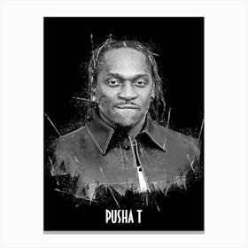 Pusha T Canvas Print