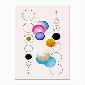 Circular Canvas Print