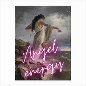 Angel Energy Canvas Print