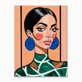 Fashion Illustration Canvas Print