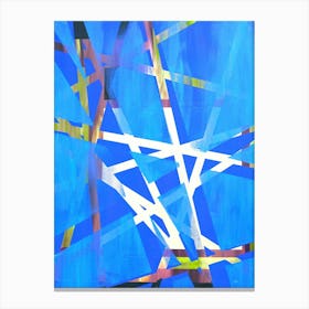 Tangled - Light Blue Canvas Print