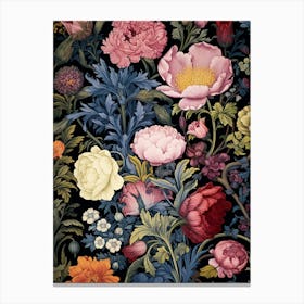 Floral Wallpaper 117 Canvas Print