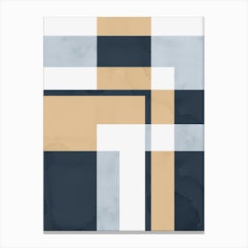 Geometric Layers 2 Canvas Print