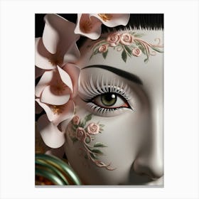 Geisha 10 Canvas Print