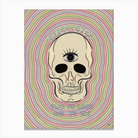 Three Eyes Canvas Print