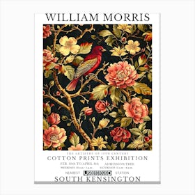 William Morris Exhibitions Birds Series 3 Canvas Print