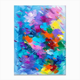 Abstract Abstract Painting 59 Canvas Print