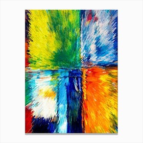 Acrylic Extruded Painting 385 Canvas Print