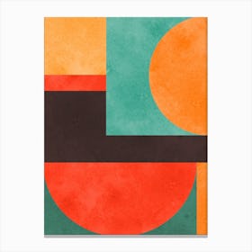 Color geometry in harmony 8 Canvas Print