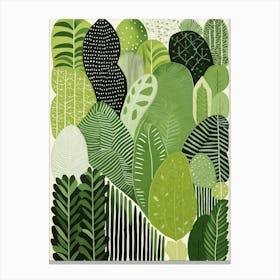 Green Forest Canvas Print