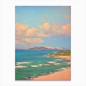Half Moon Bay 2 Antigua Monet Style Canvas Print