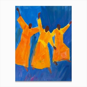 Three Dancers 1 Canvas Print