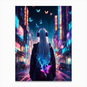 Night Sounds Canvas Print