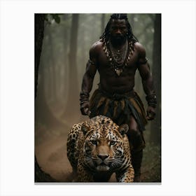 King Of The Jungle Canvas Print