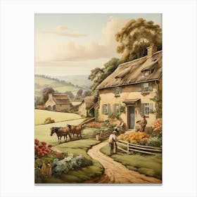 Country Cottage 16 Canvas Print