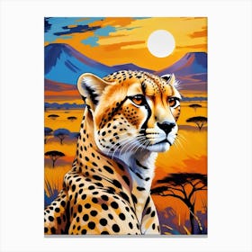 Cheetah 2 Canvas Print