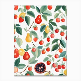 Fruit Pattern Canvas Print