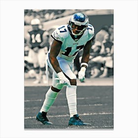 Alshon Jeffery Of The Philadelphia Eagles Canvas Print