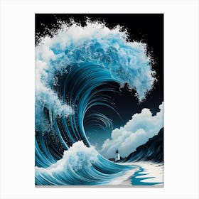 Big Wave Canvas Print