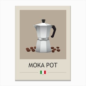 Italian Espresso Maker Canvas Print