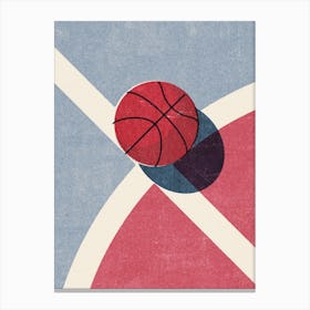 Balls Basketball Outdoor Canvas Print