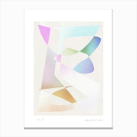 Simple art line no 50 Canvas Print