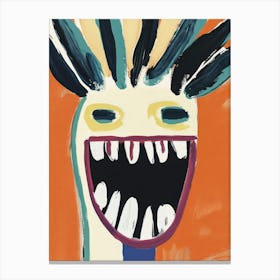 'Scream' 8 Canvas Print