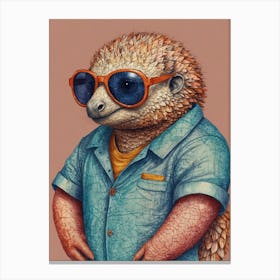 Hedgehog 30 Canvas Print