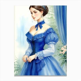 Victorian Girl Canvas Print