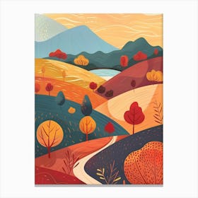 Autumn Landscape 3 Canvas Print