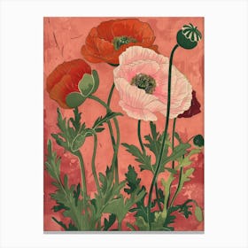 Poppies 51 Canvas Print